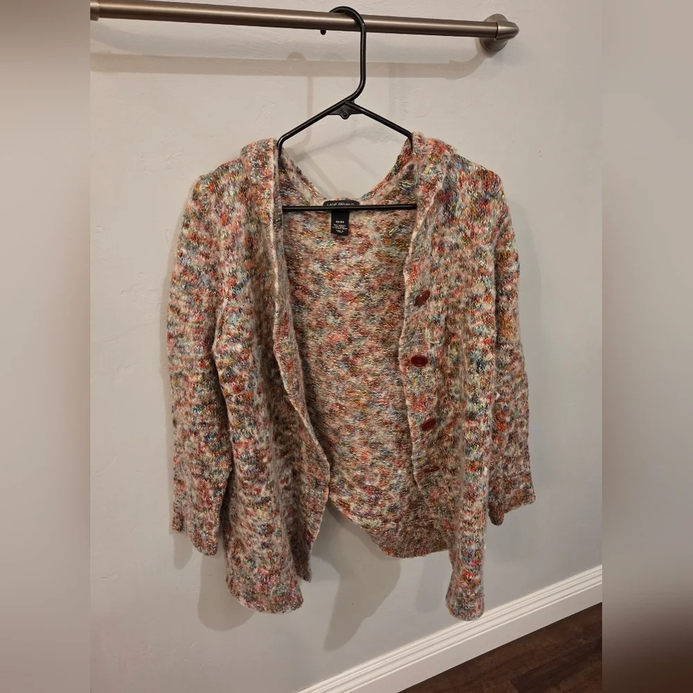 Lane Bryant Multicolor Wool Knit Cardigan - Picture 3 of 4